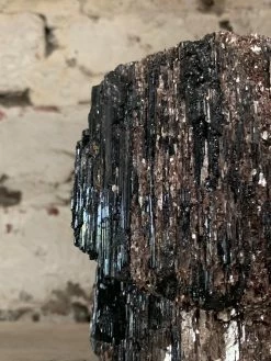 Feng Sway Black Tourmaline With Ruby Mica