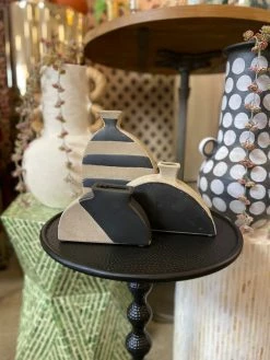 Feng Sway BUD VASES Minimal Cartoon Stoneware Vases 8 Feng Sway BUD VASES Minimal Cartoon Stoneware Vases