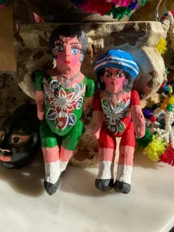 Vintage FUN Lolita Paper Mache Doll