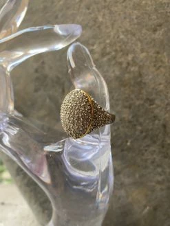 Faux Diamond Allover Cocktail Ring ~ Joy Heritage Collection