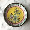 Vintage ALL ALTAR DECOR Mini Floral Cloisonné Enamel Dish