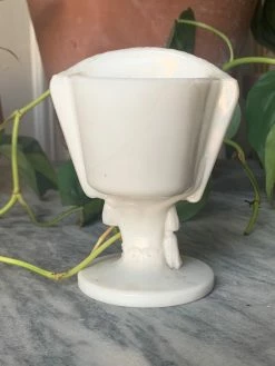 FENG SWAY GIFTS 40s Hand Holding Fan Vase