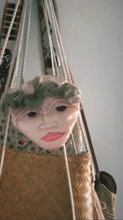 Vintage 1920s Quilted Silk Good Girl Purse BAGS + WALLETS