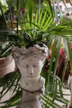 Feng Sway Exclusive FUN Roman Goddess Head Planter