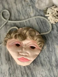 Vintage 1920s Quilted Silk Good Girl Purse BAGS + WALLETS