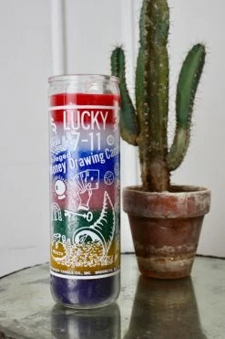 Crusader Multi-Colored Lucky Ritual Candle CANDLES