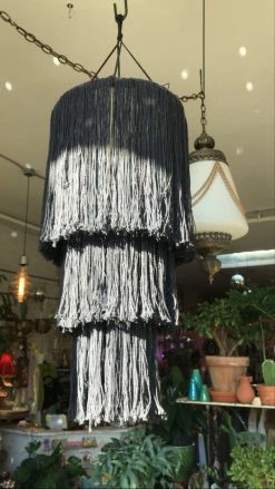 Feng Sway ALL HOME DECOR + ODDITIES Vintage Fringe Chandeliers ~ Two Colors