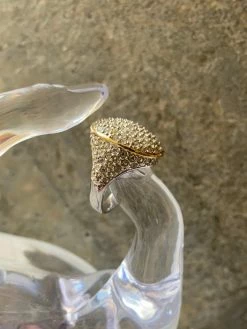 Faux Diamond Allover Cocktail Ring ~ Joy Heritage Collection