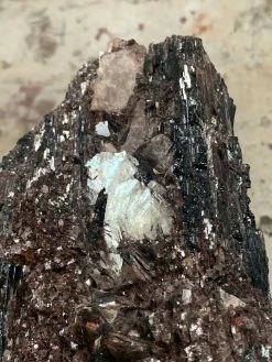 Feng Sway Black Tourmaline With Ruby Mica