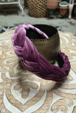 FENG SWAY Braided Velvet Renaissance Style Headband (More Colors) HAIR ACCESSORIES