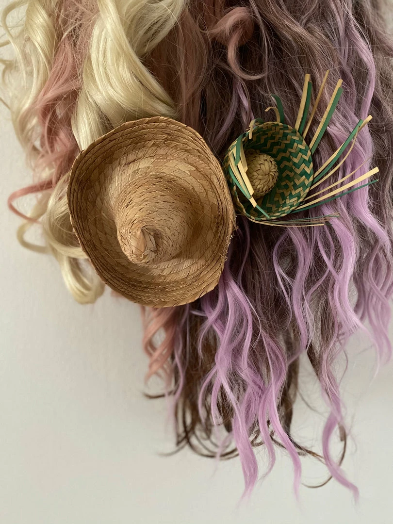 Mystery Artist Vintage Puppet Hat Hair Clip HAIR ACCESSORIES 6 Mystery Artist Vintage Puppet Hat Hair Clip HAIR ACCESSORIES