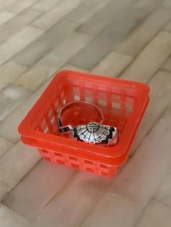 Vintage Miniature Laundry Basket ALTAR TOYS