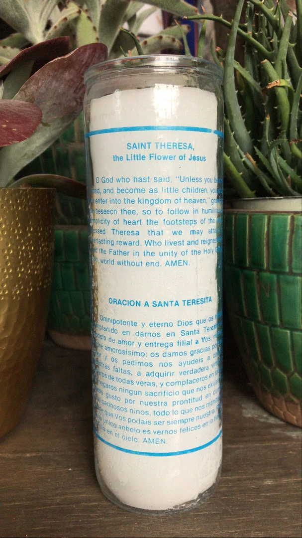 Crusader Saint Theresa Ritual Candle FUN 4 Crusader Saint Theresa Ritual Candle FUN