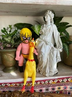 FENG SWAY Sales 4 Mexico Luchador Baby Paper Mache Doll (2 Sizes)
