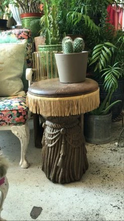 ALL HOME DECOR + ODDITIES Vintage Rope End Table 8 ALL HOME DECOR + ODDITIES Vintage Rope End Table