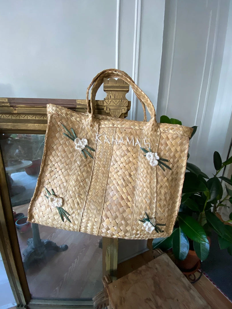 Vintage 60s World Traveler Woven Bahamas Market Bag 3 Vintage 60s World Traveler Woven Bahamas Market Bag