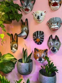 Feng Sway Exclusive GIFTS Paper Mache Animal Mask