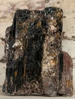 Feng Sway Black Tourmaline With Ruby Mica