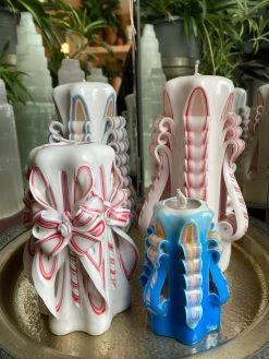 FENG SWAY Psychedelic Carved Candles