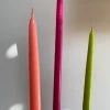 Feng Sway Tall N' Mighty Neon Taper Candles ~ 3 Colors