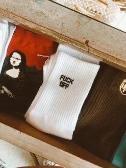Feng Sway FUCK OFF Socks