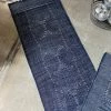 Vintage Indigo Denim Runner Rug