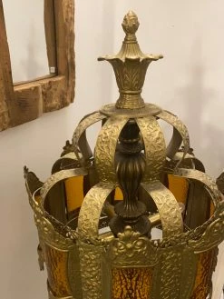 Vintage ALL HOME DECOR + ODDITIES Regal 1930s Brass Lamp