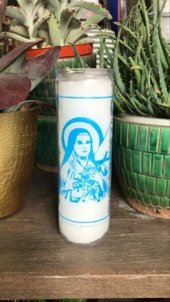 Crusader Saint Theresa Ritual Candle FUN