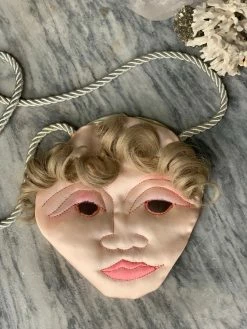 Vintage 1920s Quilted Silk Good Girl Purse BAGS + WALLETS