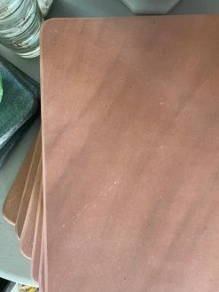 FENG SWAY GIFTS Terra Cotta Sandstone Cheese Board