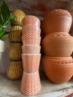 Feng Sway Exclusive Victorian Style Floral Block Print Planter ~ 3 Colors