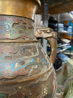 Antique Magic Serpent Vase