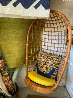 Antique ALL GARDEN Vintage 1970s Hanging Basket Chair