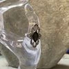 Scalloped Sterling Obsidian + Pyrite Marcasite Ring ~ Joy Heritage Collection THE JOY HERITAGE COLLECTION