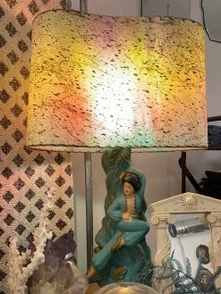 FENG SWAY Sales 32 ALL HOME DECOR + ODDITIES MCM Dancing Lady Chalkware Lamps