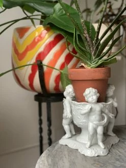 Vintage Cherub Planter ALL POTTERY
