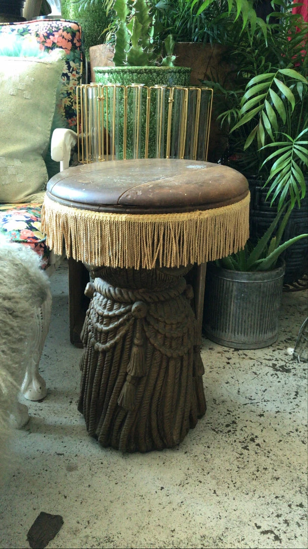 ALL HOME DECOR + ODDITIES Vintage Rope End Table 4 ALL HOME DECOR + ODDITIES Vintage Rope End Table