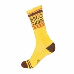 Feng Sway DISCO SUCKS Statement Socks